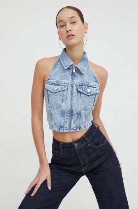 Tommy Jeans top din denim DW0DW17071