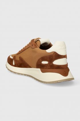 Michael Kors sneakers Miles culoarea maro, 42R4MIFS3D