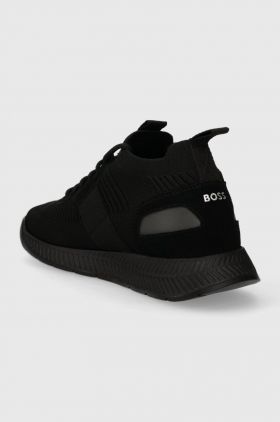 BOSS sneakers Titanium culoarea negru, 50498245