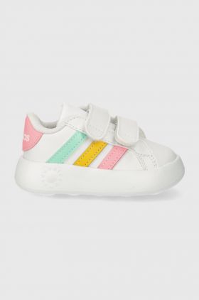 adidas sneakers pentru copii GRAND COURT 2.0 CF I culoarea alb