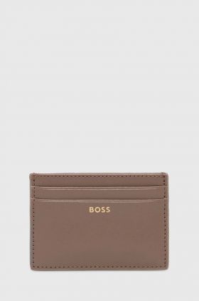 BOSS port-card culoarea bej 50513313