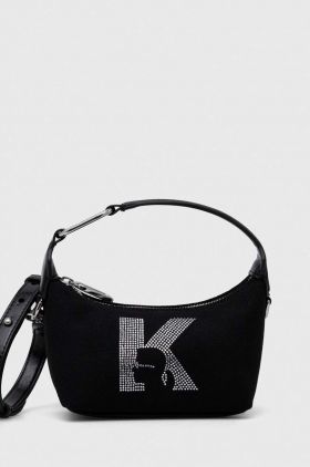 Karl Lagerfeld Jeans poseta culoarea negru