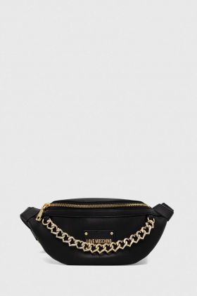 Love Moschino borseta culoarea negru