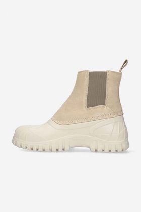 Diemme cizme Balbi femei, culoarea bej, cu toc plat DI2207BL01-cream