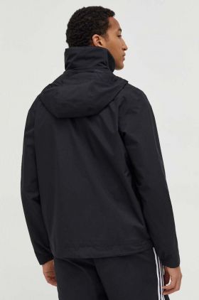 adidas geacă bărbați, culoarea negru, de tranziție H65773