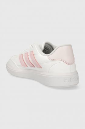 adidas sneakers COURTBLOCK culoarea alb IF6466