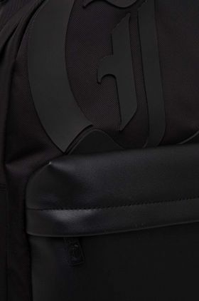 Just Cavalli rucsac barbati, culoarea negru, mare, cu imprimeu