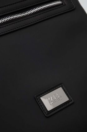 Karl Lagerfeld rucsac barbati, culoarea negru, mare, neted