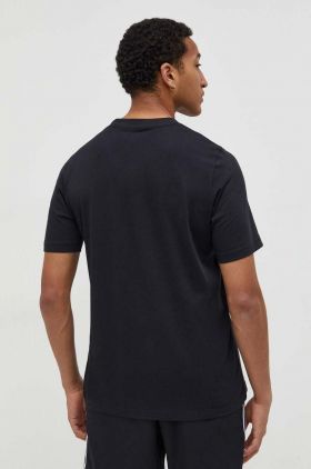 adidas tricou din bumbac bărbați, culoarea negru, cu imprimeu IR5828