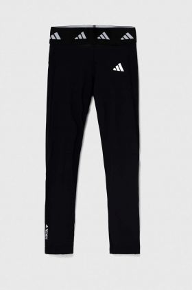 adidas leggins copii culoarea negru, cu imprimeu