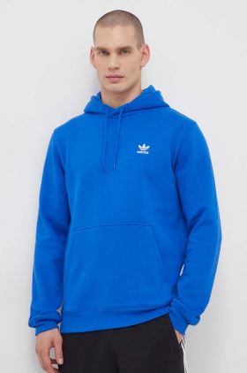 adidas Originals bluză Trefoil Essentials Hoody bărbați, cu glugă, uni, IR7787