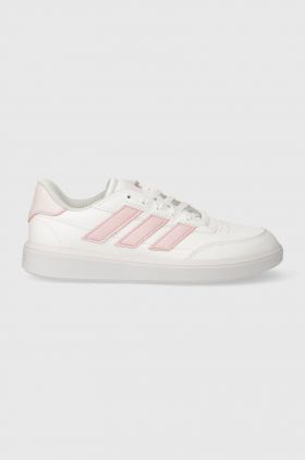 adidas sneakers COURTBLOCK culoarea alb IF6466