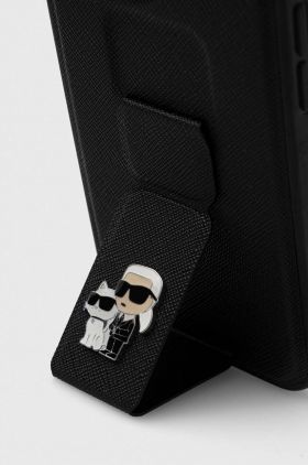 Karl Lagerfeld husă pentru telefon iPhone 13 Pro / 13 6.1'' culoarea negru