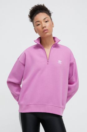 adidas Originals bluză femei, culoarea roz, uni IR5941