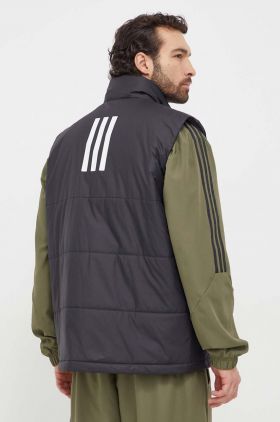 adidas vestă bărbați, culoarea negru, de tranziție HI0945