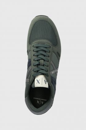 Armani Exchange sneakers culoarea verde XUX017 XCC68 T156