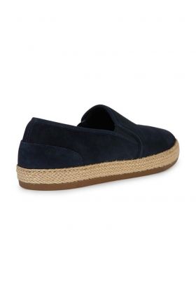 Geox espadrile din piele intoarsa U PANTELLERIA culoarea albastru marin, U25DWA 00022 C4064