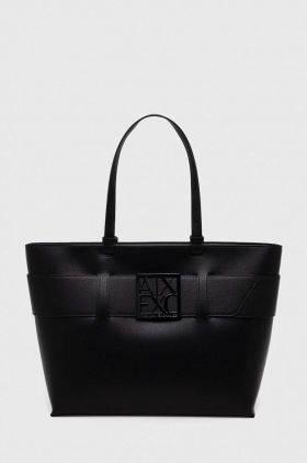 Armani Exchange poseta culoarea negru