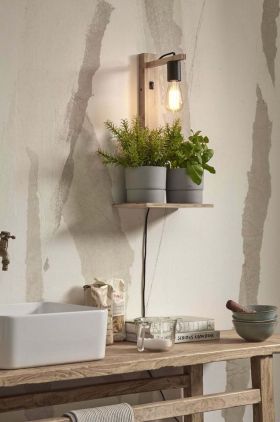 Good&Mojo lampa de perete cu raft Flores