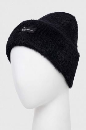 Karl Kani caciula culoarea negru, din tricot gros