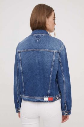 Tommy Jeans geacă din denim femei, de tranziție DW0DW16986