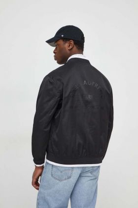 Karl Lagerfeld geacă bomber bărbați, culoarea negru, de tranziție 541550.505083