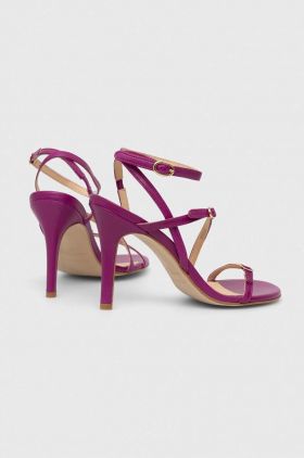 Alohas sandale de piele Alyssa culoarea violet, S100136.03