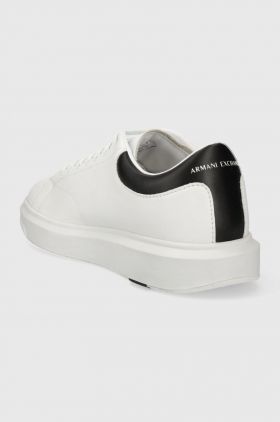 Armani Exchange sneakers din piele culoarea alb, XUX123 XV534 K488