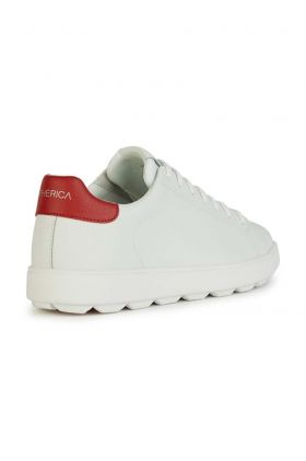 Geox sneakers din piele U SPHERICA ECUB-1 culoarea alb, U45GPA 0009B C0050