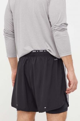 adidas Performance pantaloni scurți de alergare Own The Run culoarea negru IQ3808