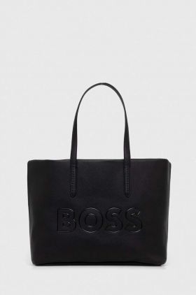 BOSS poșetă culoarea negru 50517778