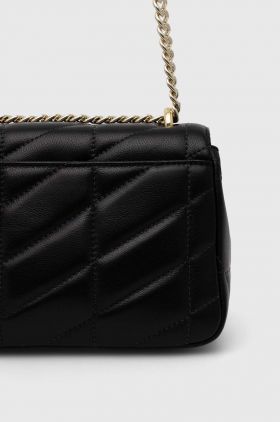 Dkny poseta de piele culoarea negru