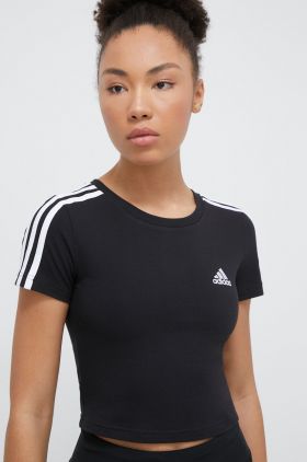 adidas tricou femei, culoarea negru IR6111