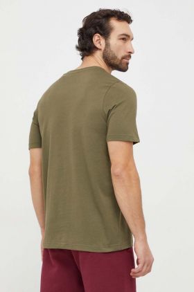 adidas tricou din bumbac bărbați, culoarea verde, cu imprimeu IR5830