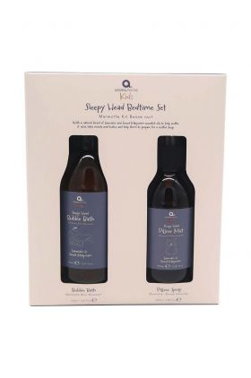 Aroma Home loțiune de baie și spray de pernă Sleepy Head Bedtime Set 150 + 100 ml
