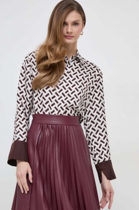 Max Mara Leisure cămașă de mătase cu guler clasic, regular 2416110000000