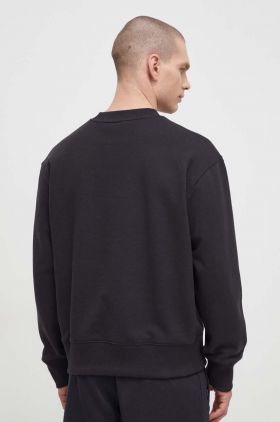 adidas Originals hanorac de bumbac Contempo French Terry bărbați, culoarea negru, uni HK2938