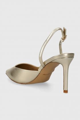 Aldo stilettos de piele GRIBICHE culoarea auriu