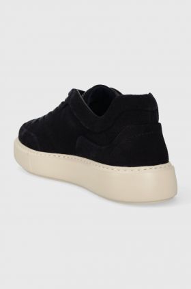 Gant sneakers din piele intoarsă Zonick culoarea albastru marin, 28633539.G69