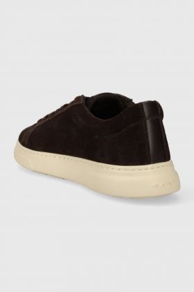 Gant sneakers din piele intoarsă Joree culoarea maro, 28633552.G46