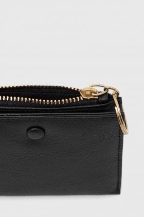 Answear Lab portofel de piele femei, culoarea negru