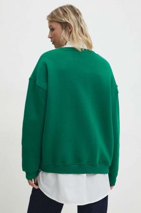 Answear Lab bluza femei, culoarea verde, neted