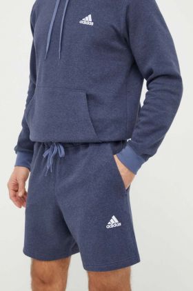 adidas pantaloni scurți bărbați, culoarea bleumarin IN7124