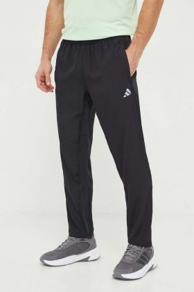 adidas Performance pantaloni de antrenament Gym+ culoarea negru, uni IP4472