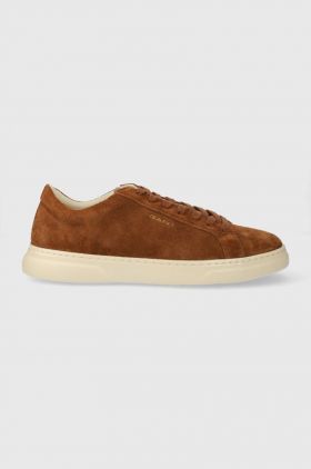 Gant sneakers din piele intoarsă Joree culoarea maro, 28633552.G45