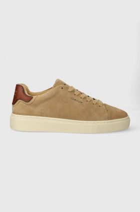 Gant sneakers din piele intoarsă Mc Julien culoarea bej, 28633520.G720