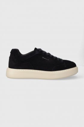 Gant sneakers din piele intoarsă Zonick culoarea albastru marin, 28633539.G69