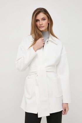 Max Mara Leisure sacou femei, culoarea bej, un singur rând de nasturi, uni 2416910000000