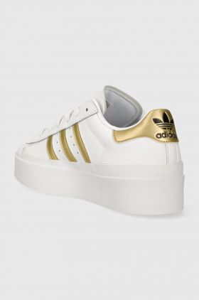 adidas Originals sneakers din piele Superstar Bonega culoarea alb IF7583