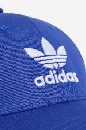 adidas Originals șapcă de baseball din bumbac cu model IB9971-blue